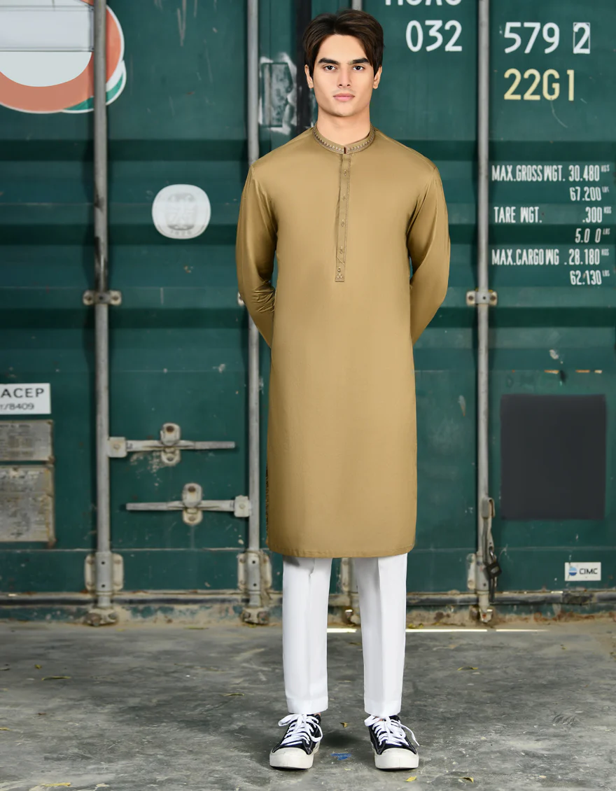 BROWN KURTA | JTK-US-24-46246