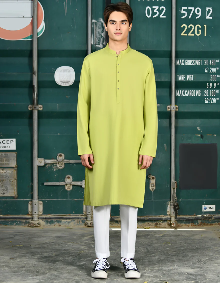 GREEN KURTA | JTK-US-24-46250