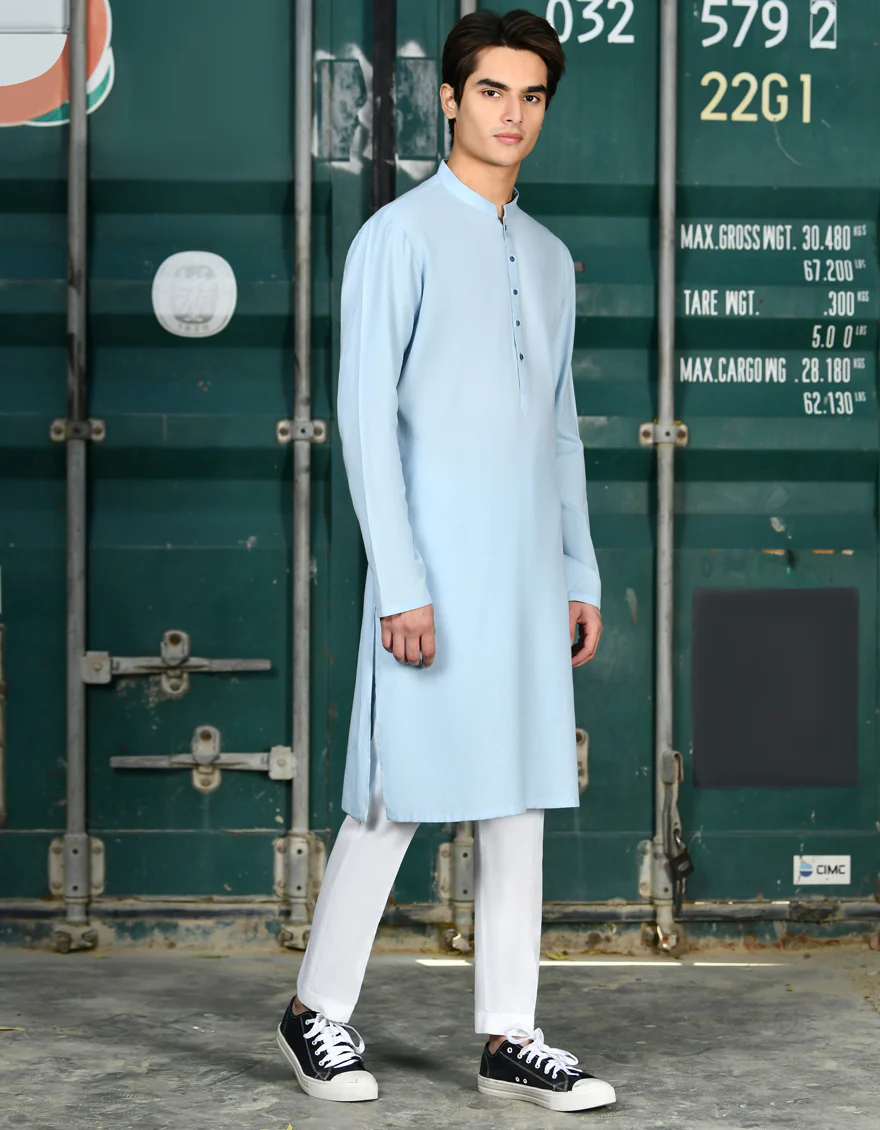 BLUE KURTA | JTK-US-24-46252