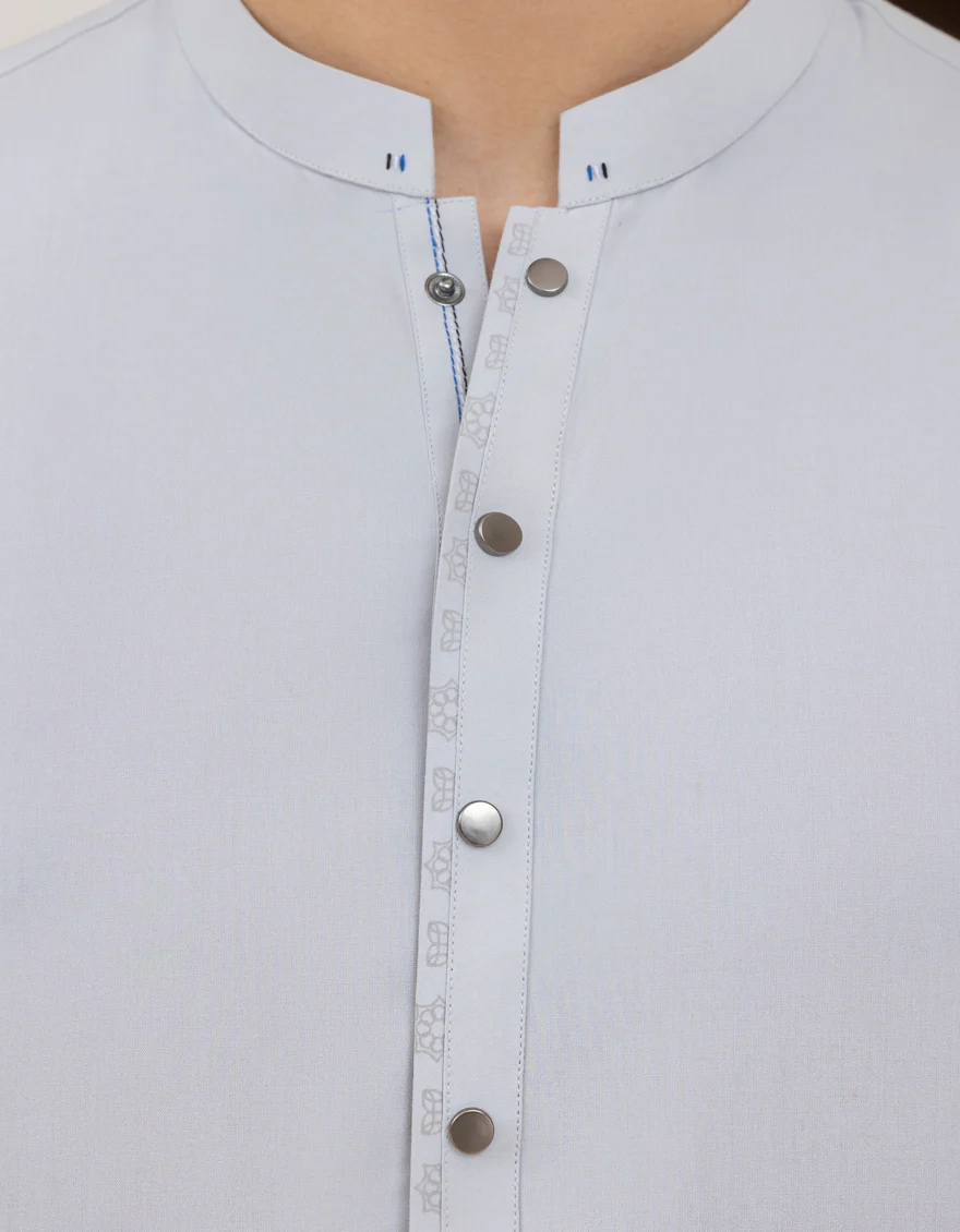 SMOKE BLENDED KURTA TROUSERS | JTKP-A-46675/S25/JJ1 - Image 2