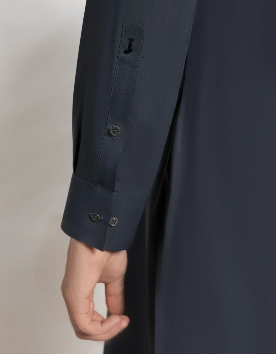 GREY BLENDED KURTA TROUSERS | JTKP-A-50233/S25/JJ9536-SF - Image 4