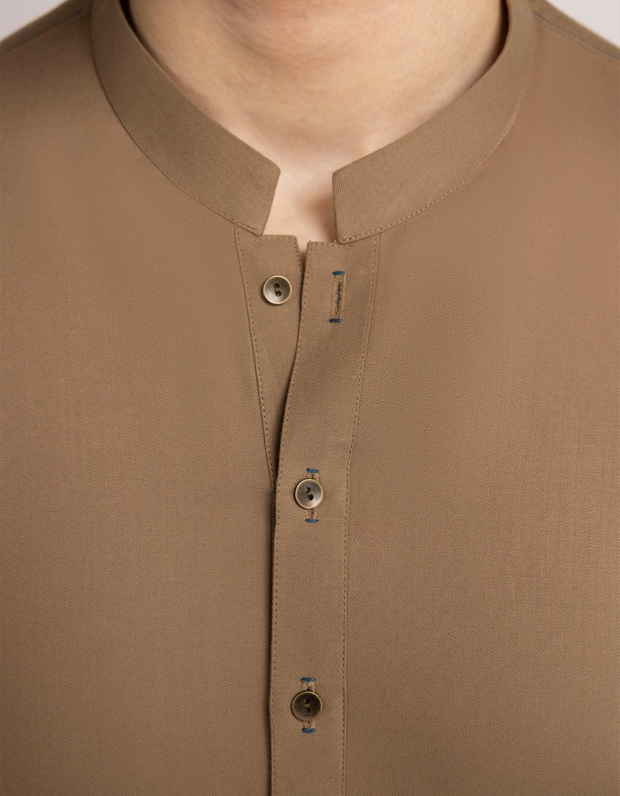 OLIVE BLENDED KAMEEZ SHALWAR | JTKS-A-39593/S25/JJ10431-CL - Image 4