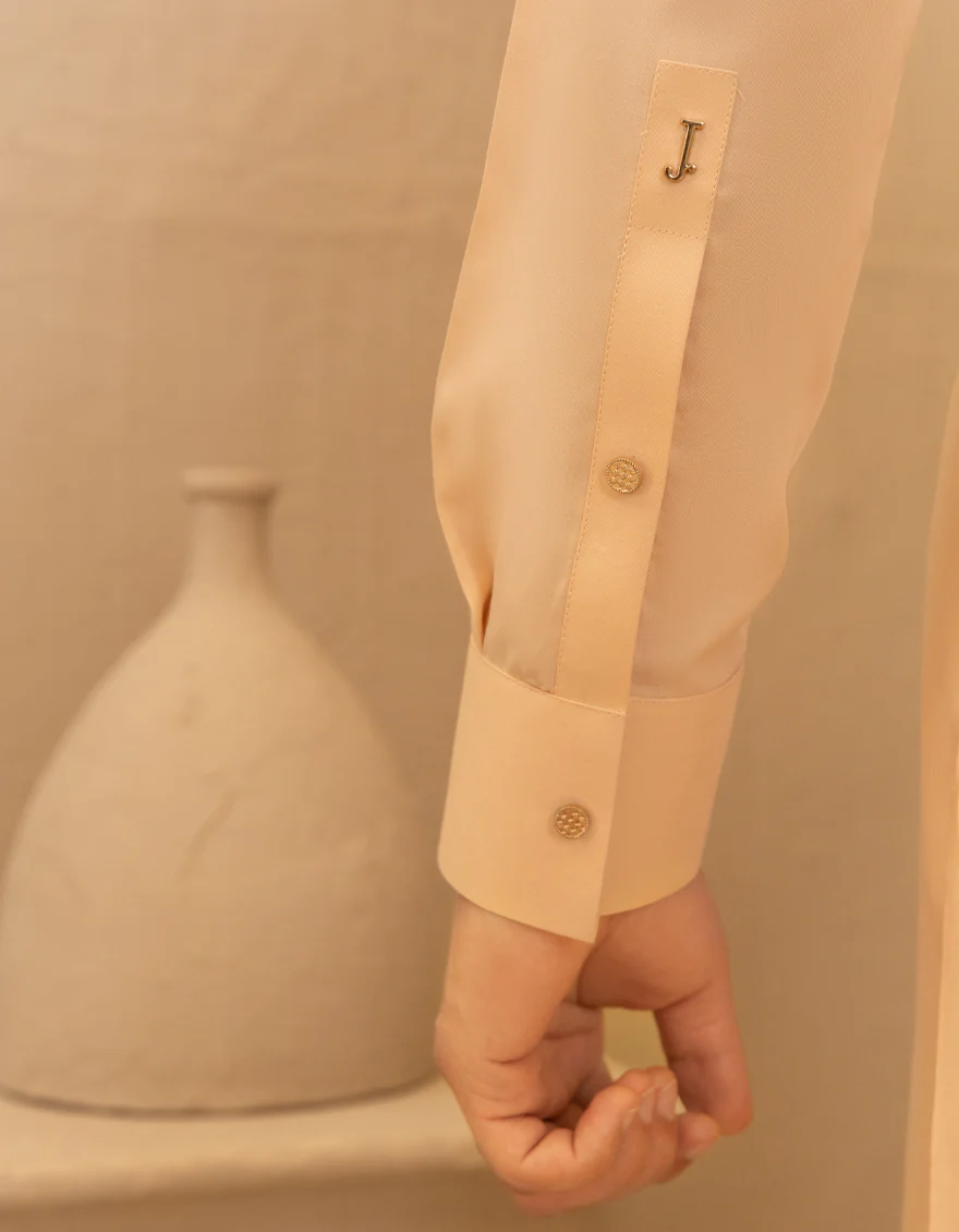 PEACH BLENDED KAMEEZ SHALWAR | JTKS-A-50187/S25/JJ9856-PN - Image 4