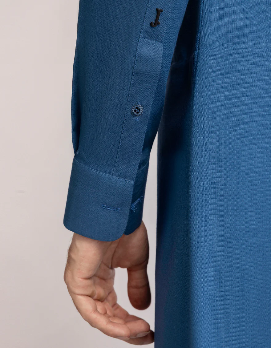 BLUE COTTON KAMEEZ SHALWAR | JTKS-A-50524/S25/JJ10451-CL - Image 4