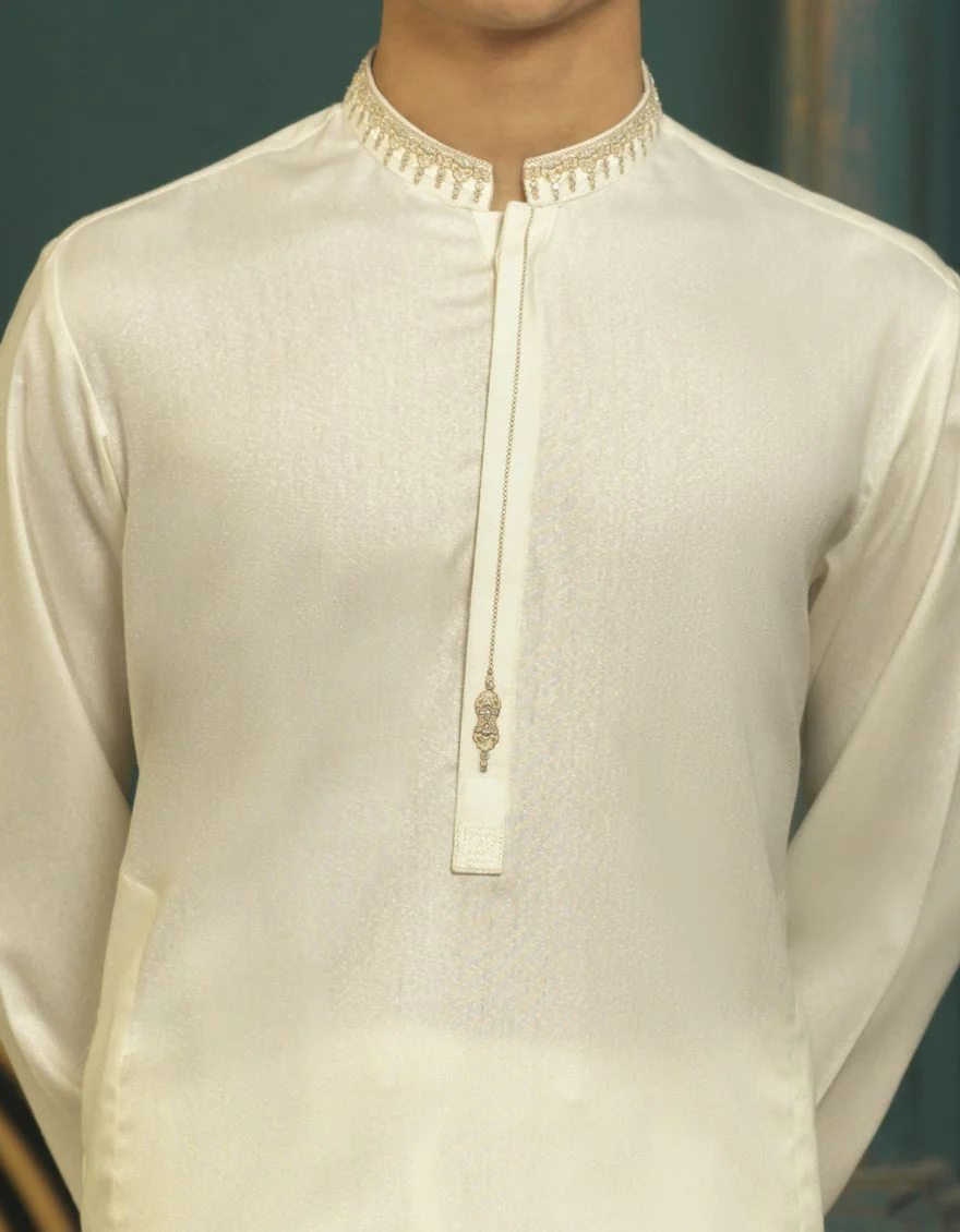 OFF WHITE KAMEEZ SHALWAR | JTKS-A-US-38441/S22/JJ7568-FL - Image 5