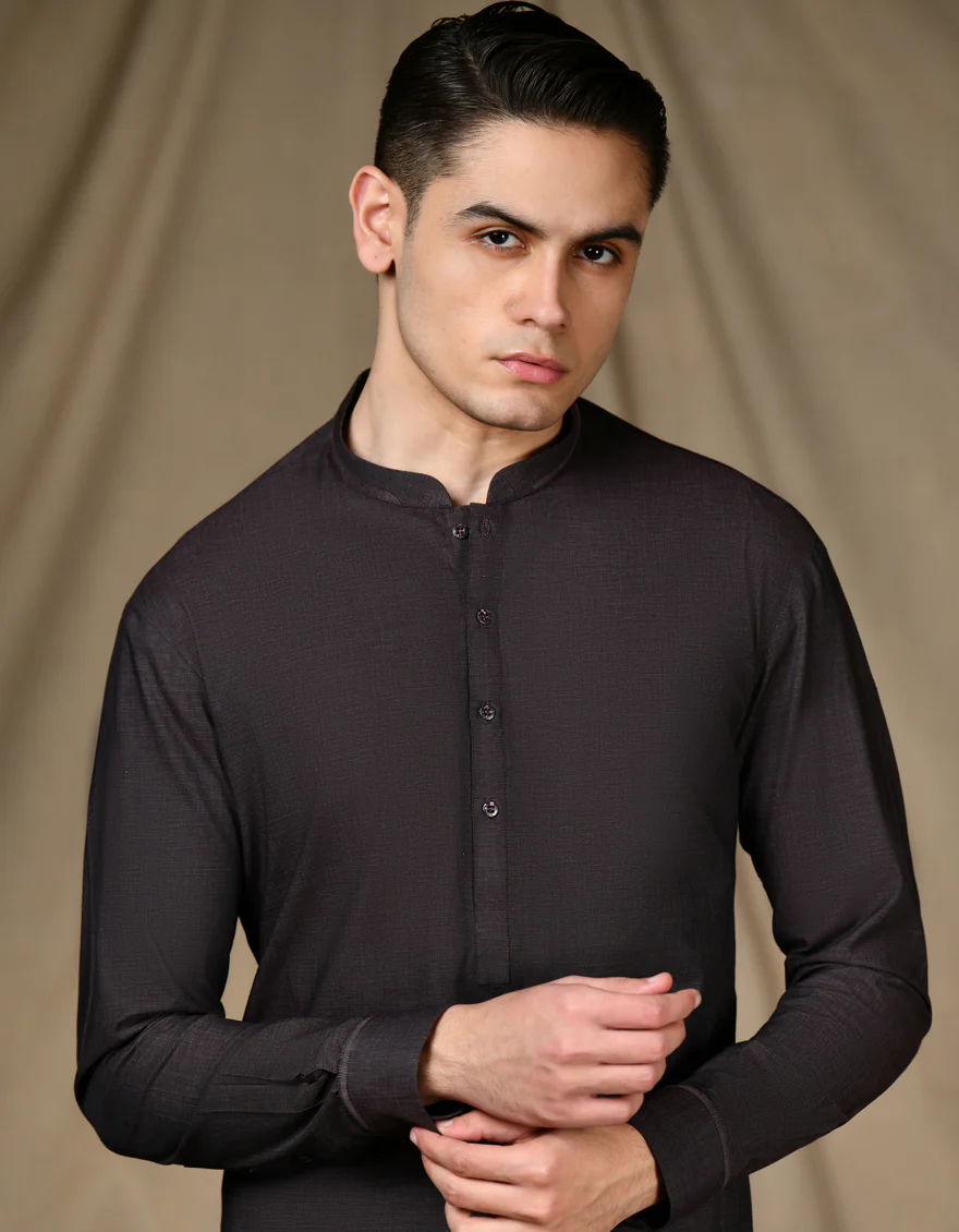 PURPLE COTTON KAMEEZ SHALWAR | JTKS-S-46267/S24/JJ8962-CL - Image 2