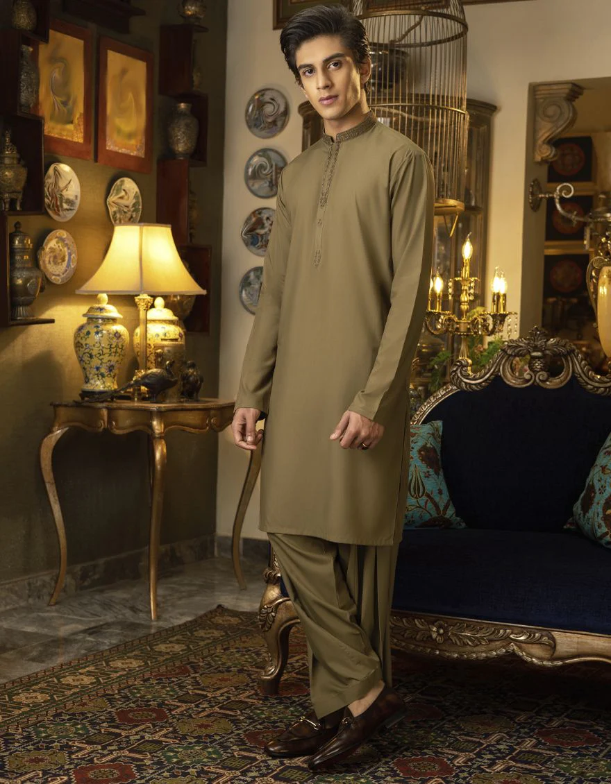 OLG KAMEEZ SHALWAR | JTKS-S-US-35858/S22/JJ7604-SF - Image 3