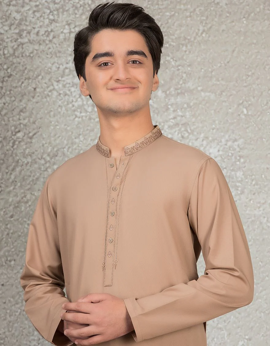 COFFEE BROWN KAMEEZ SHALWAR | JTKS-S-US-38442/S22/JJ7667-SF - Image 2