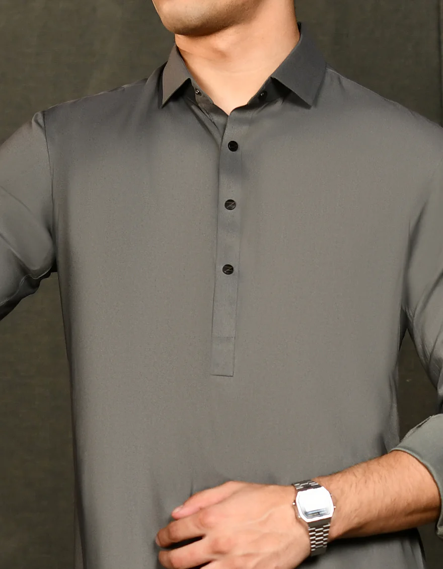GREY KAMEEZ SHALWAR | JTKS-US-24-46244 - Image 3