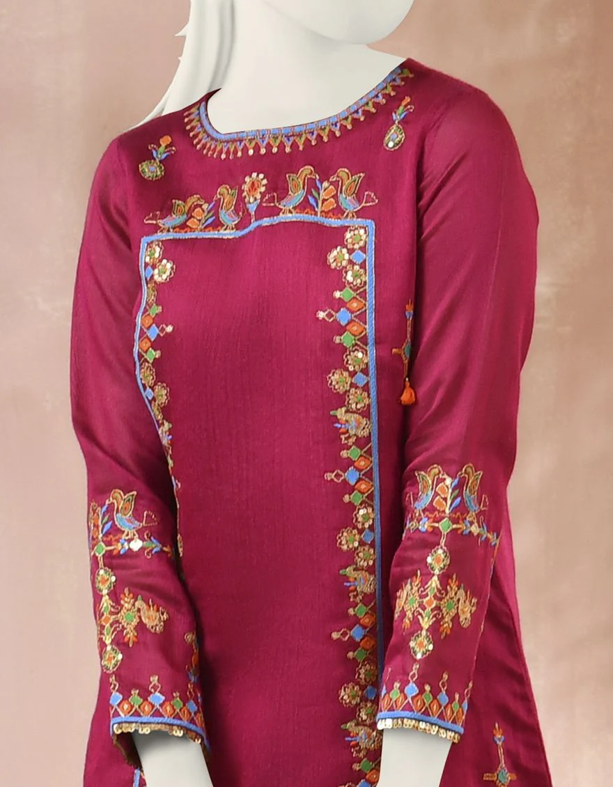 PINK KURTI | JYGK-S-JJTK-US-22-034 FB/FF-035 - Image 2