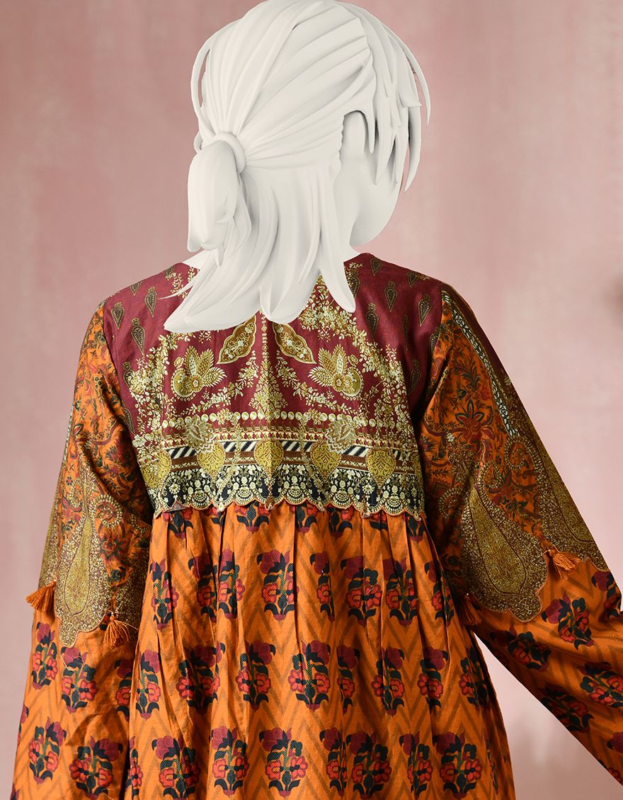 CHROME CAMBRIC KURTI | JYGK-S-JJTK-US-22-038 FB/FF-035 - Image 2