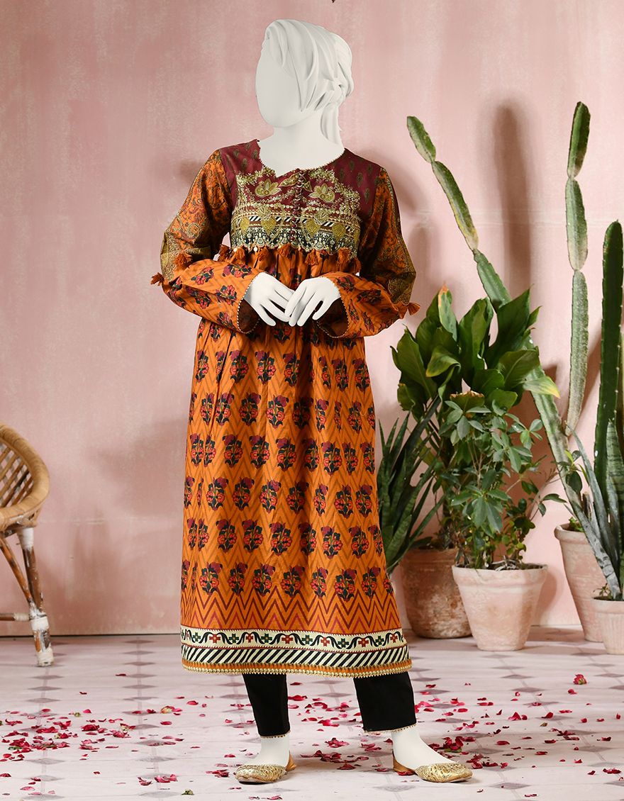 CHROME CAMBRIC KURTI | JYGK-S-JJTK-US-22-038 FB/FF-035 - Image 3