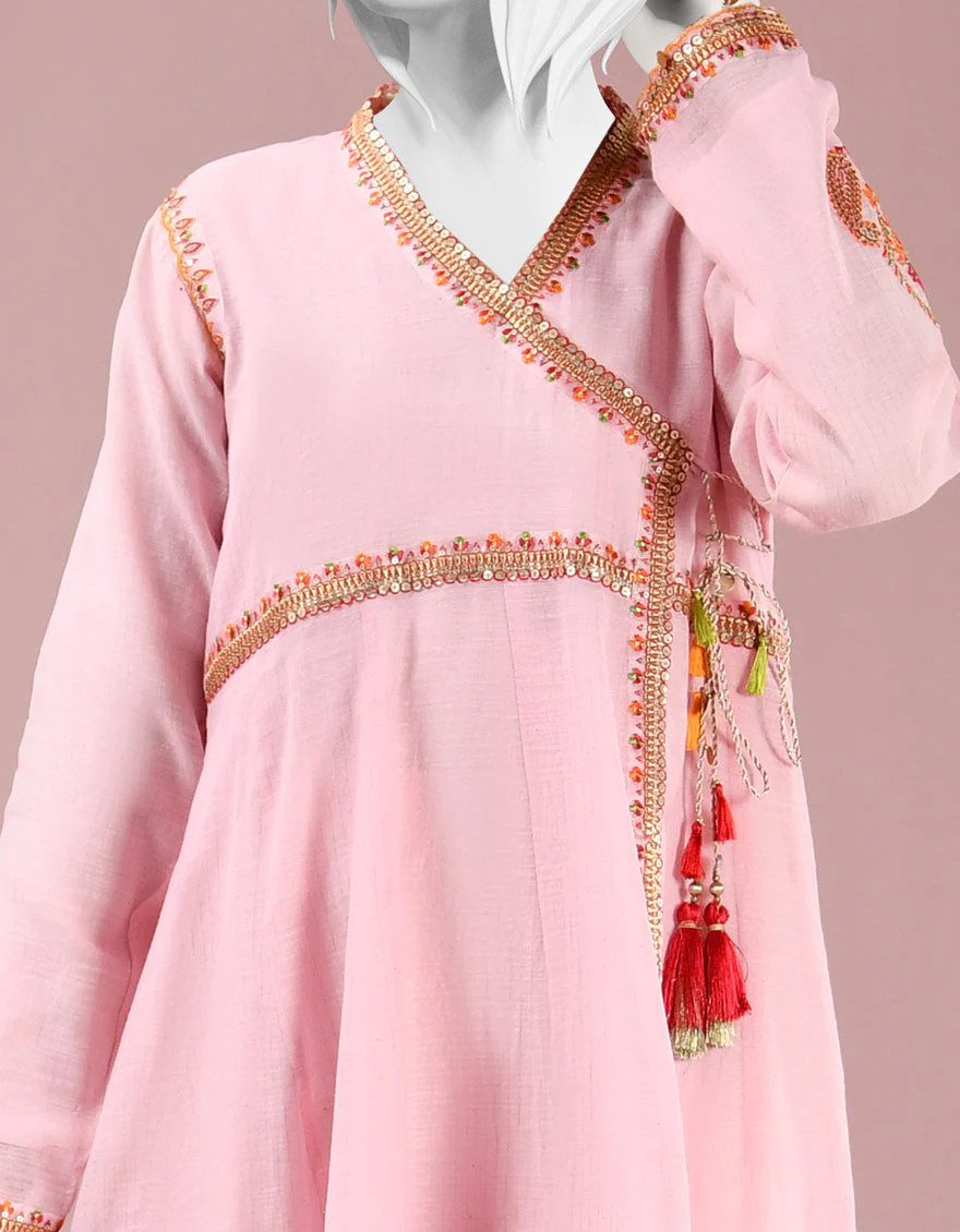 PINK COTTON KURTI | JYGK-S-JJTK-US-22-055 FB/AM-2064 - Image 3