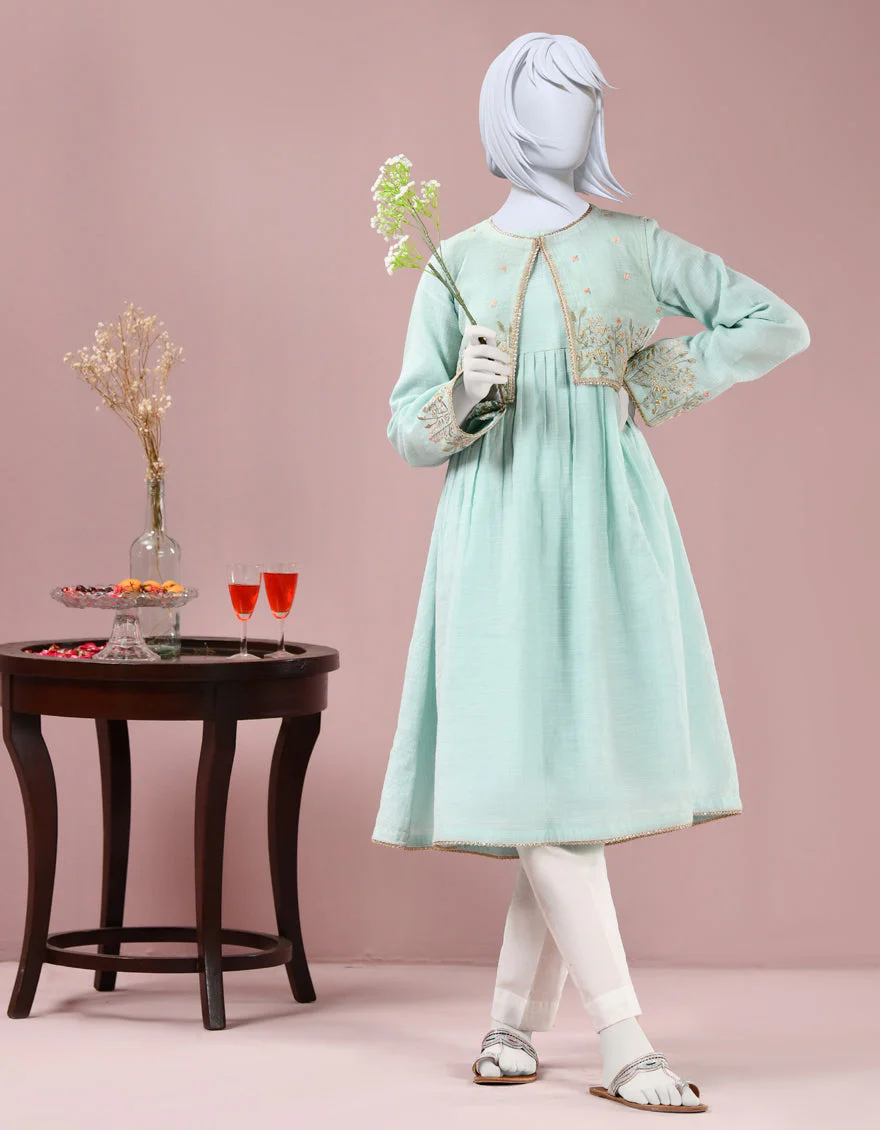 BLUE COTTON KURTI | JYGK-S-JJTK-US-22-058 FB/AM-2064 - Image 3
