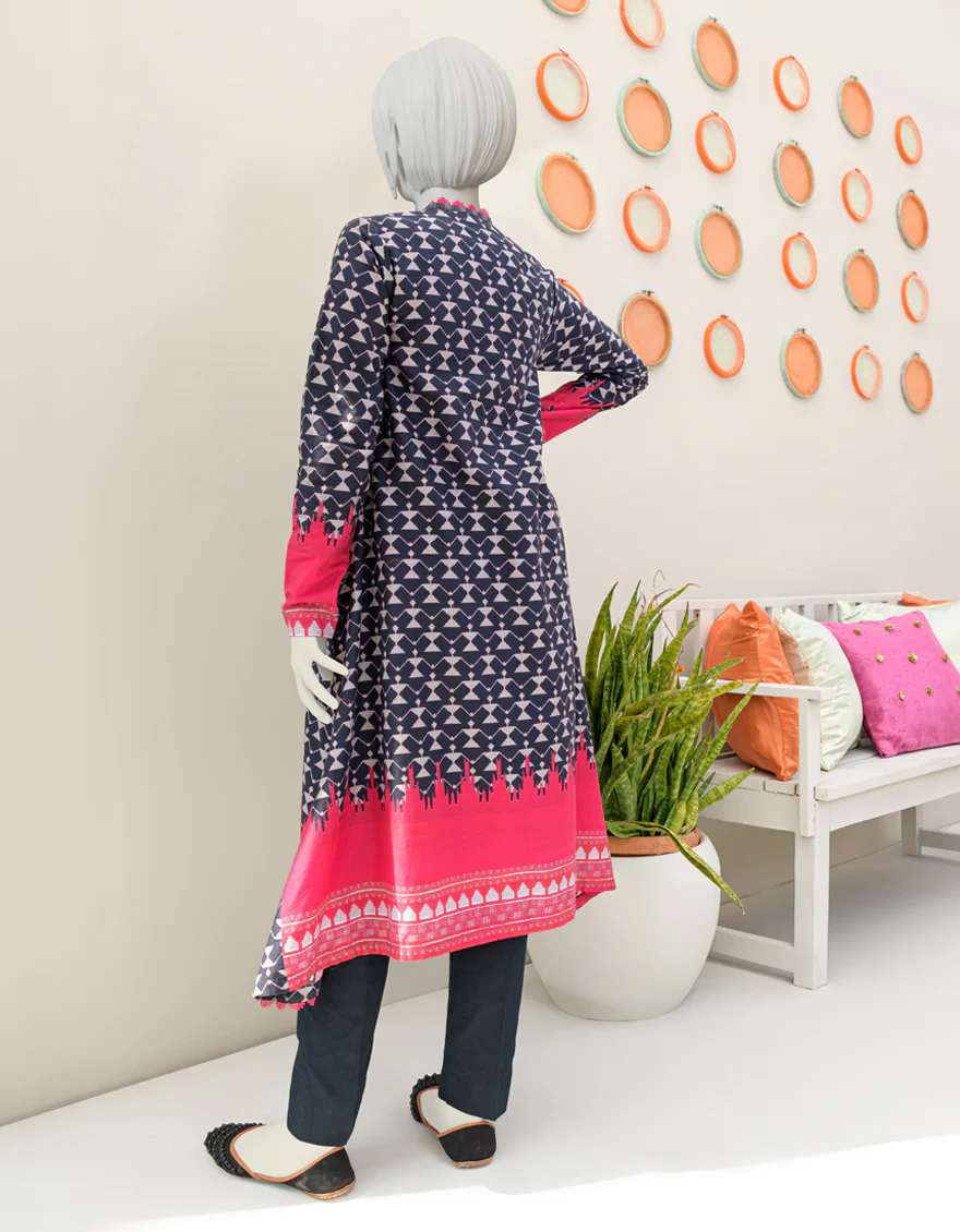 PINK CAMBRIC KURTI | JYGK-S-JJTK-US-23-069 FB/TRICON - Image 2