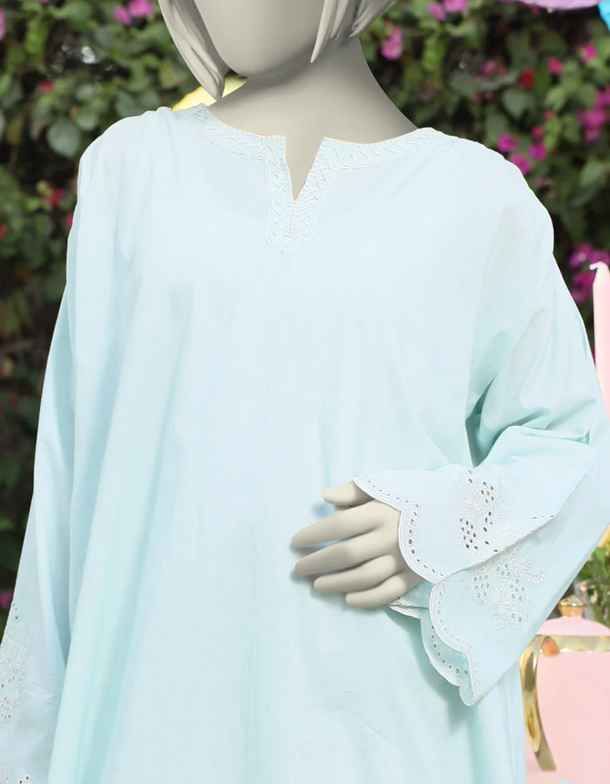 GREEN LAWN KURTI | JYGK-S-JTS-25-4032 FB/PASTEL-02 - Image 2