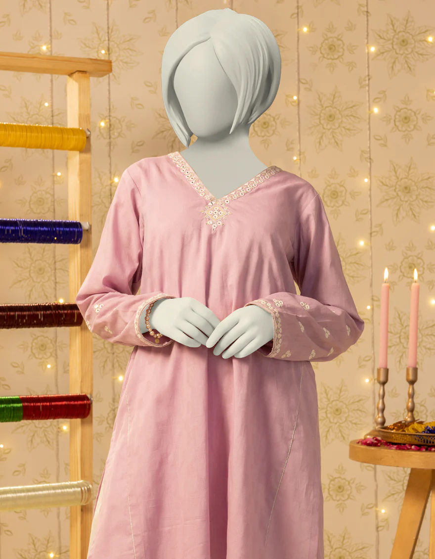 LILAC DOBBY KURTI | JYGK-S-JTS-25-4050 FB/SHEESHAKARI-01 - Image 3