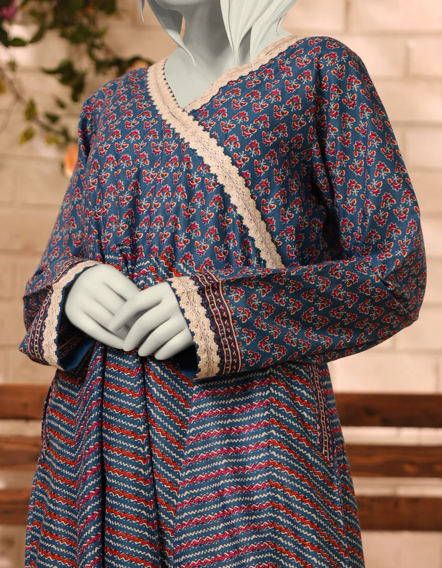 BLUE LAWN KURTI | JYGK-S-JTS-25-4062 F - Image 2