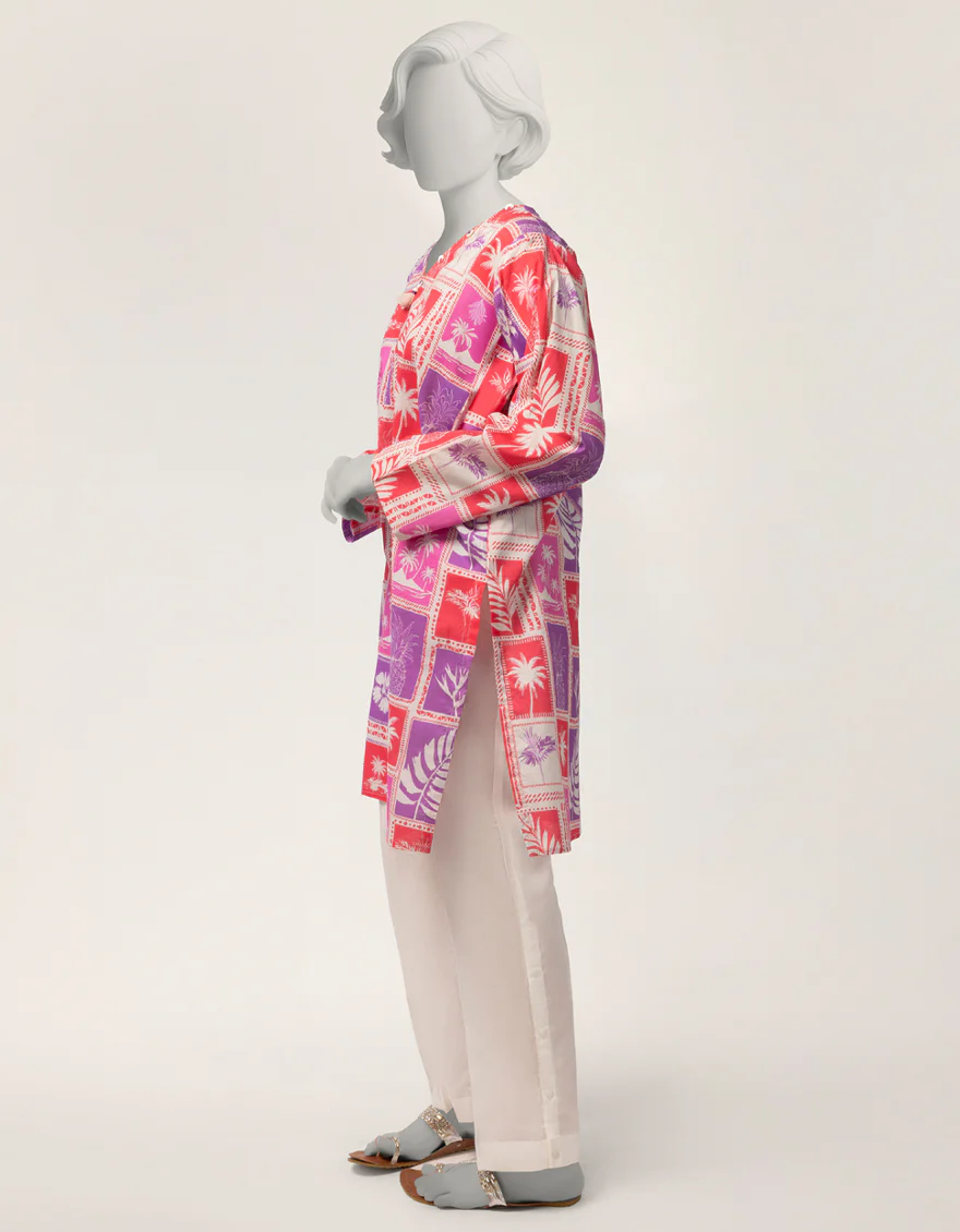 MULTI LAWN KURTI | JYGK-S-JTS-26-4113 FB/FLORAL-16 - Image 3