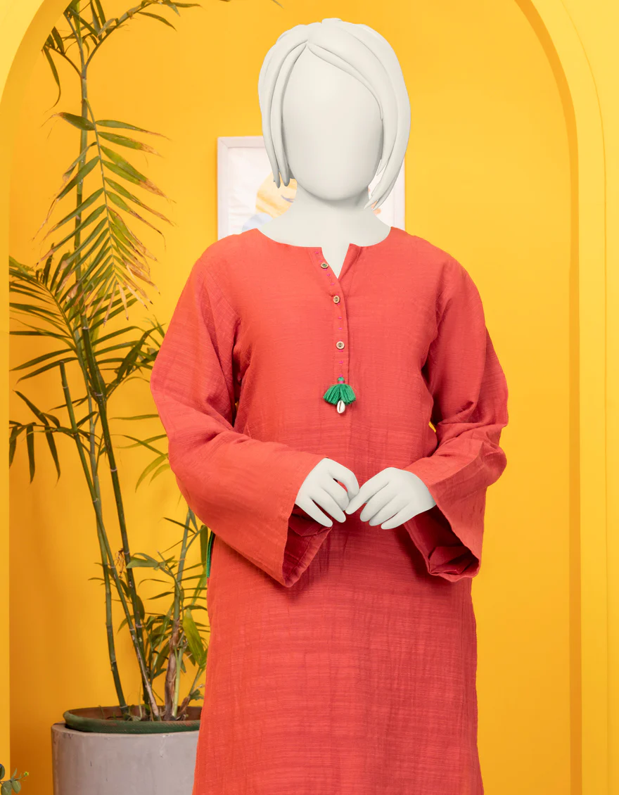 RED KHADDAR 2PC STITCHED | JYGK-S-JWT-24-3204 FB/CO-ORD-1 - Image 3