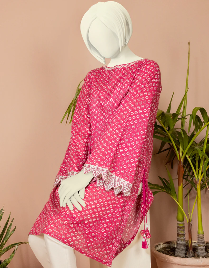 PINK LAWN KURTI | JYGK-S-JWT-US-22-4009 FB/ARTEM - Image 5