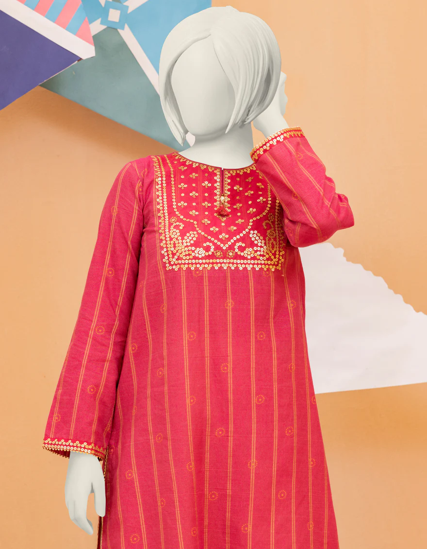 PINK LAWN KURTI | JYGK-S-YGKL-132-24 F - Image 2
