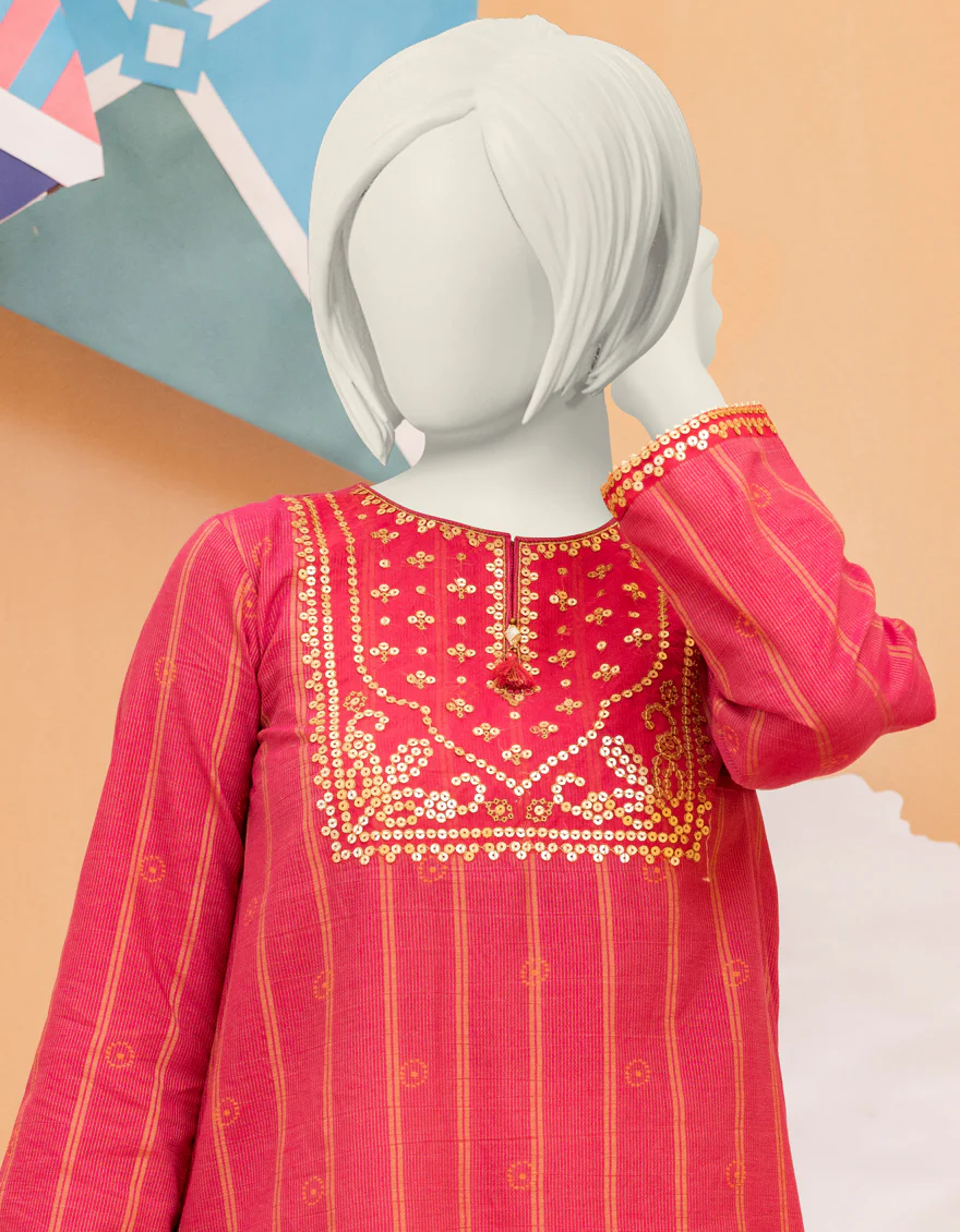 PINK LAWN KURTI | JYGK-S-YGKL-132-24 F - Image 3