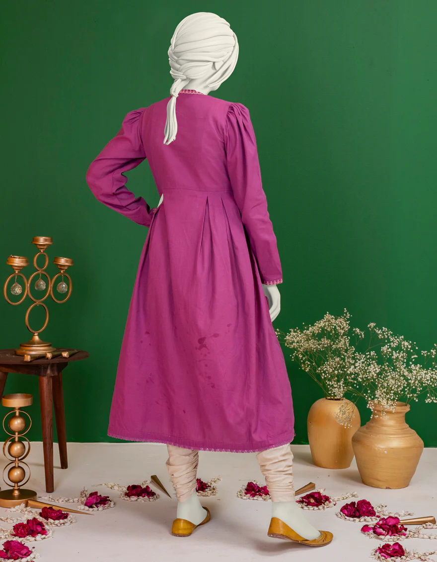 PINK TEXTURED KURTI | JYGK-S-YGKL-156-24 F - Image 2
