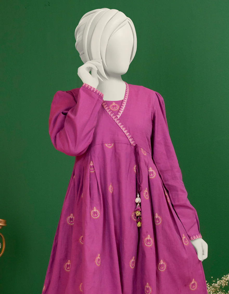 PINK TEXTURED KURTI | JYGK-S-YGKL-156-24 F - Image 3