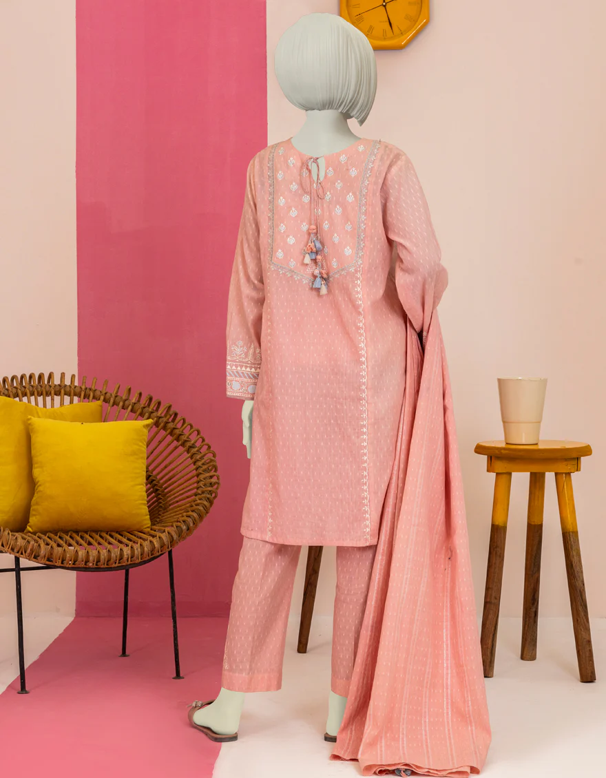 PINK DYED 3PC STITCHED | JYGK-S-YGTL-606-24 F - Image 2