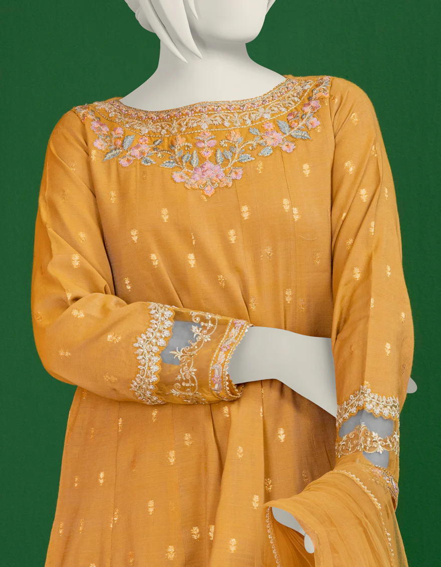BROWN COTTON 3PC STITCHED | JYGK-S-YGTL-609-24 FB/RAYA-2 - Image 3