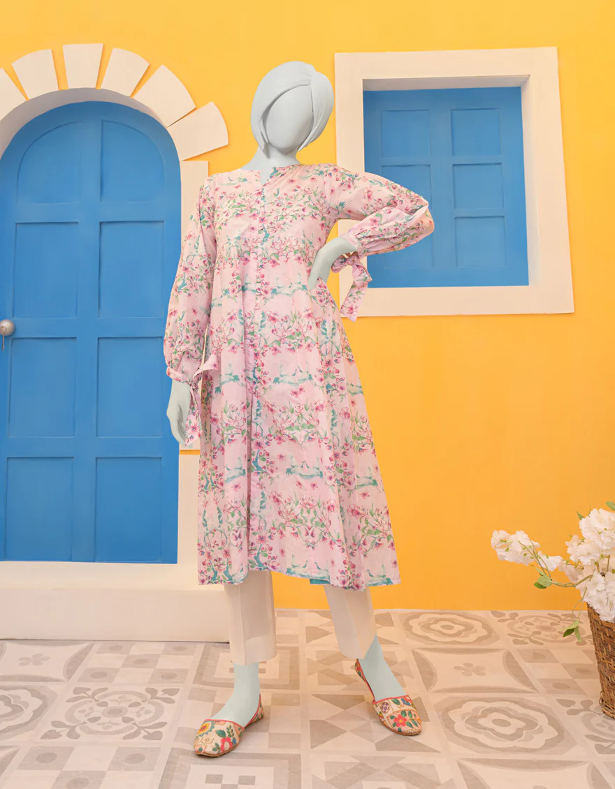 PINK LAWN KURTI | JYGK-YGKL-S-US-110-23 FB/CIARA