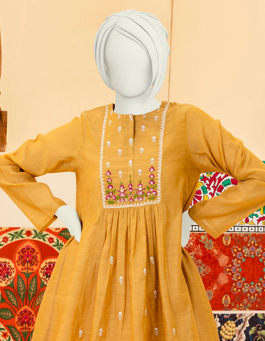 CHROME TEXTURED KURTI | JYGK-YGKL-S-US-131-22 FB/CHROME-460 - Image 2