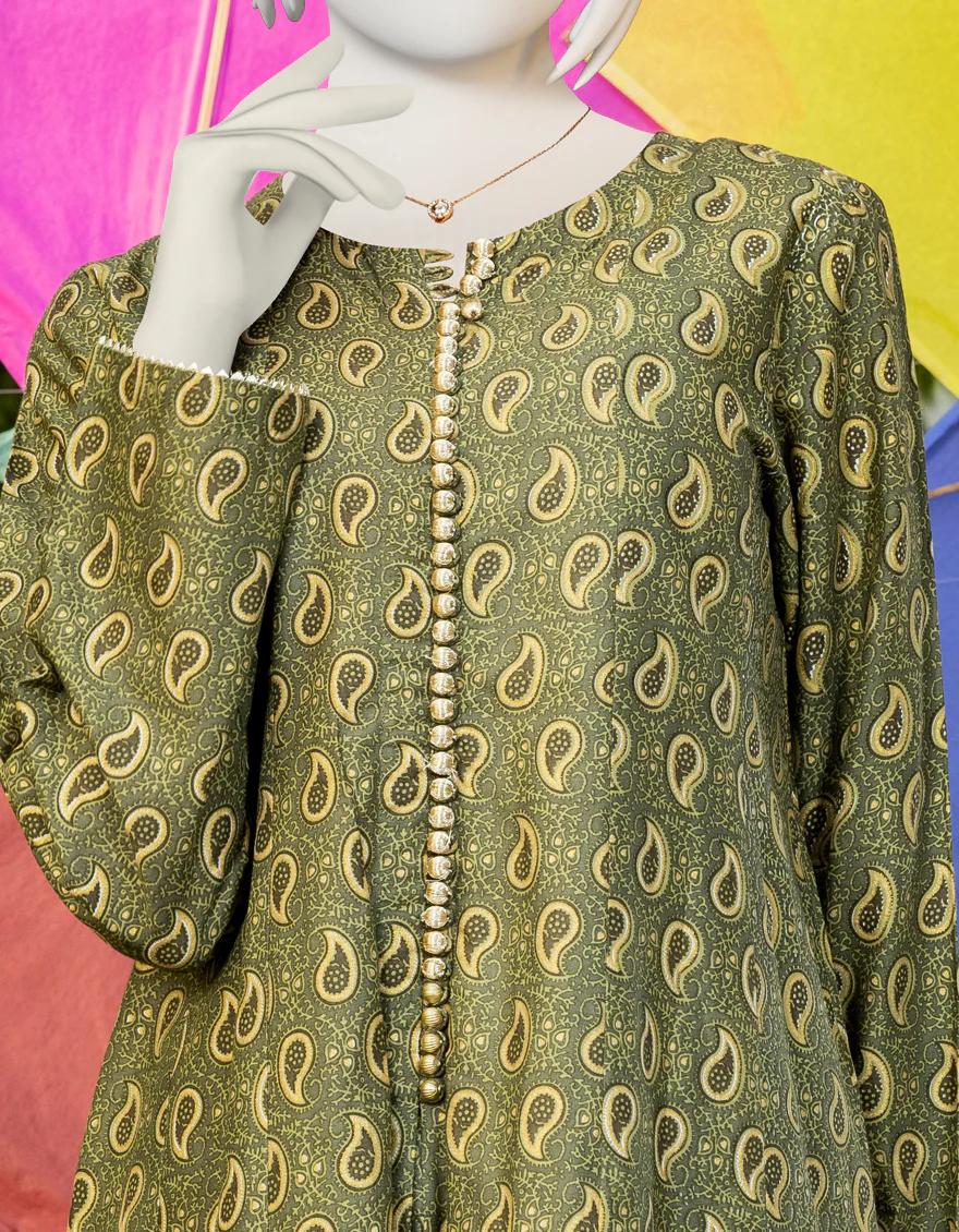 GREEN LAWN KURTI | JYGK-YGKL-S-US-131-23 FB/OLLIE - Image 3