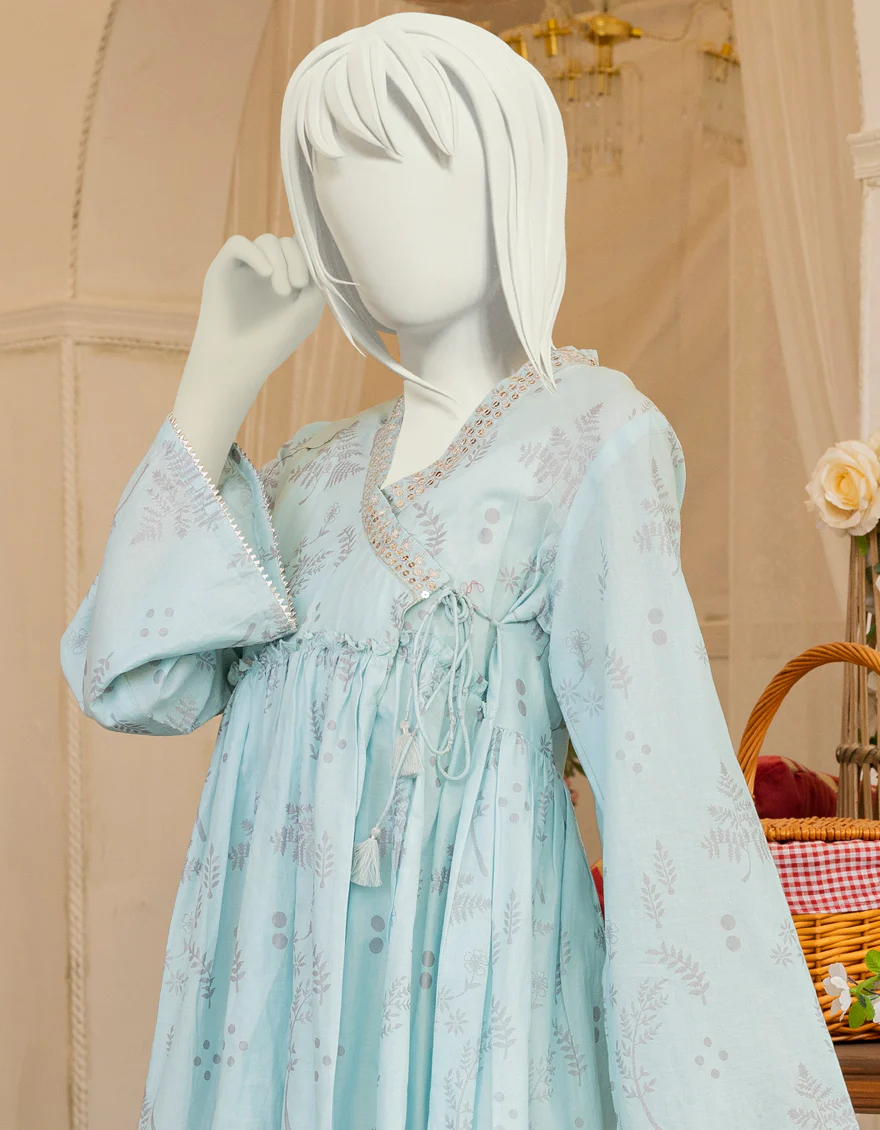 BLUE LAWN KURTI | JYGK-YGKL-S-US-141-22 FB/ELANI - Image 2