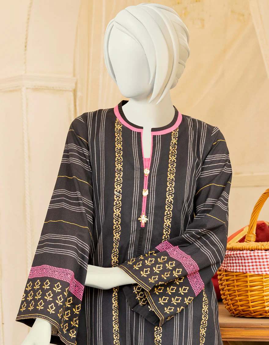BLACK LAWN KURTI | JYGK-YGKL-S-US-149-22 FB/ELIEZER - Image 3