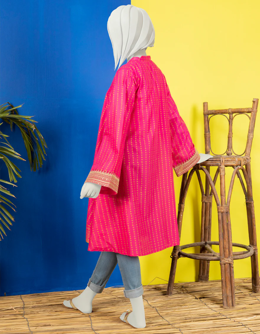 PINK LAWN KURTI | JYGK-YGKL-S-US-165-22 FB/NIKASHA - Image 2