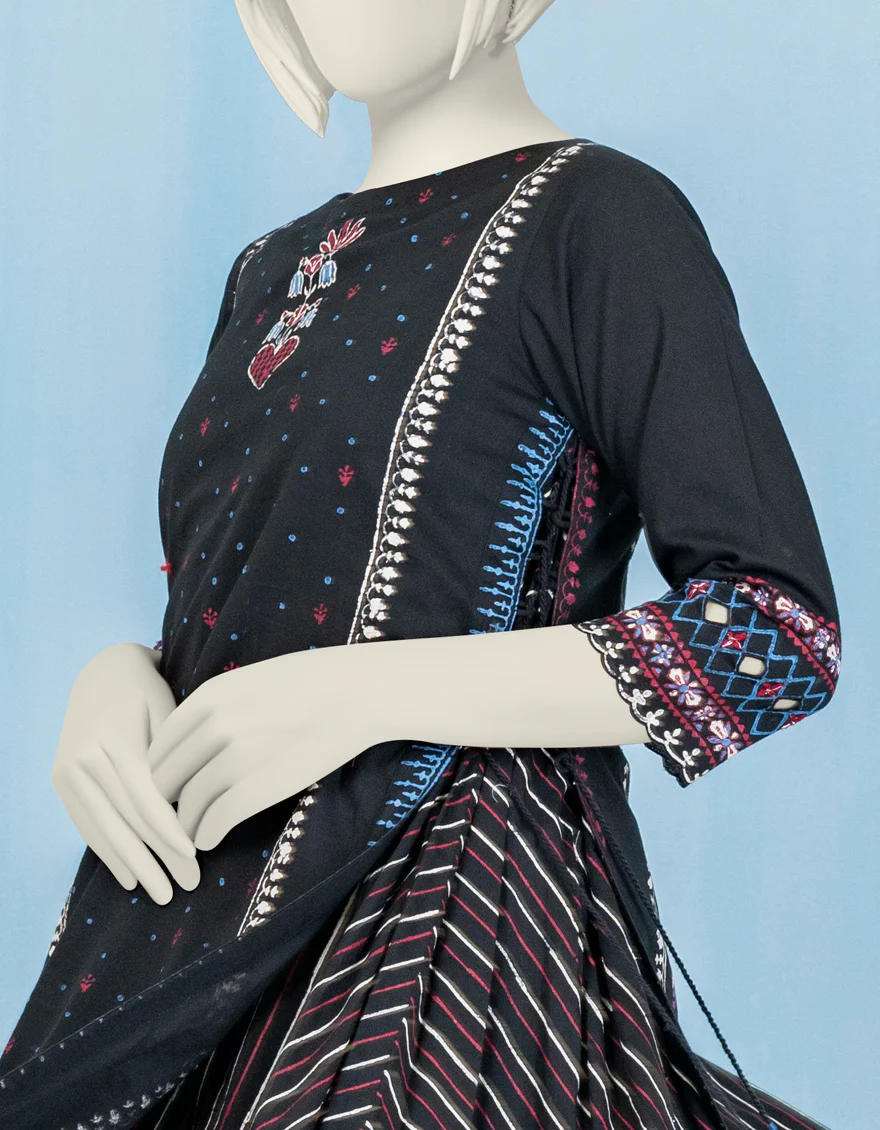 BLACK KURTI | JYGK-YGKL-US-116-04 - Image 3