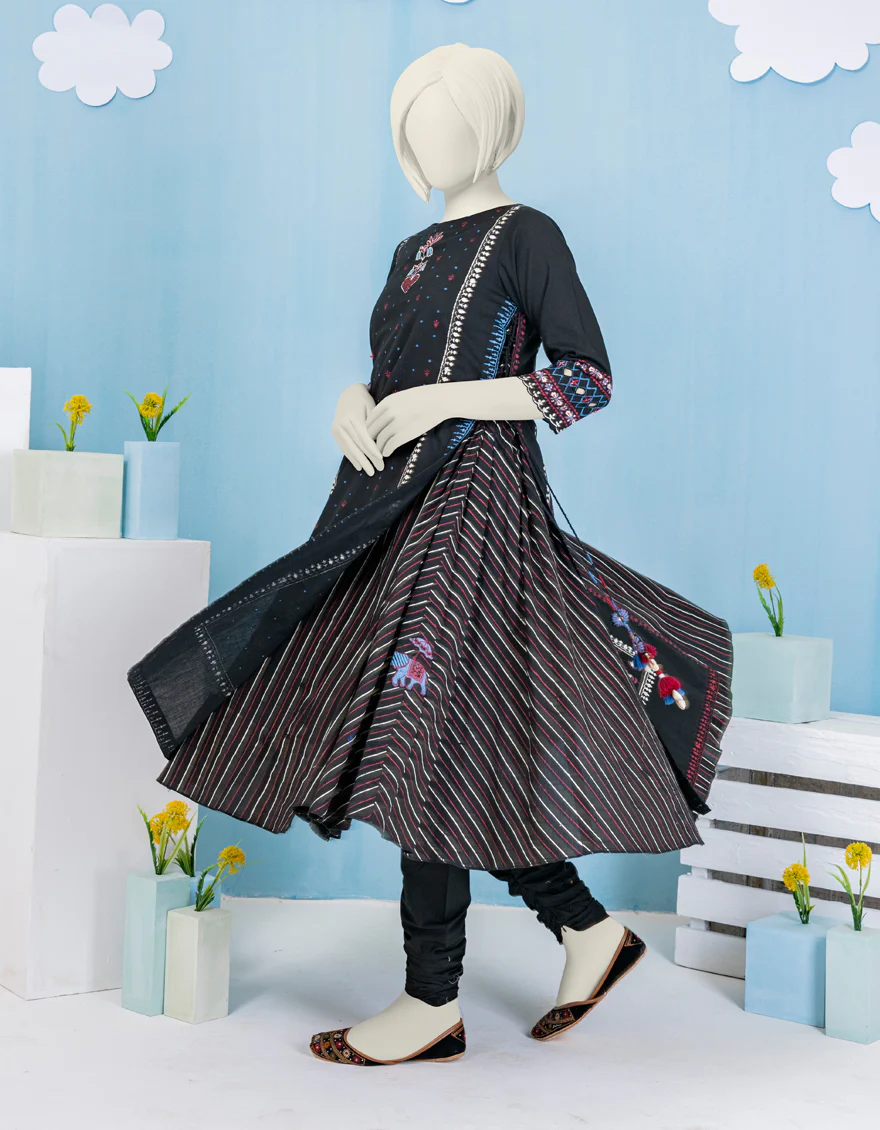 BLACK KURTI | JYGK-YGKL-US-116-04 - Image 4
