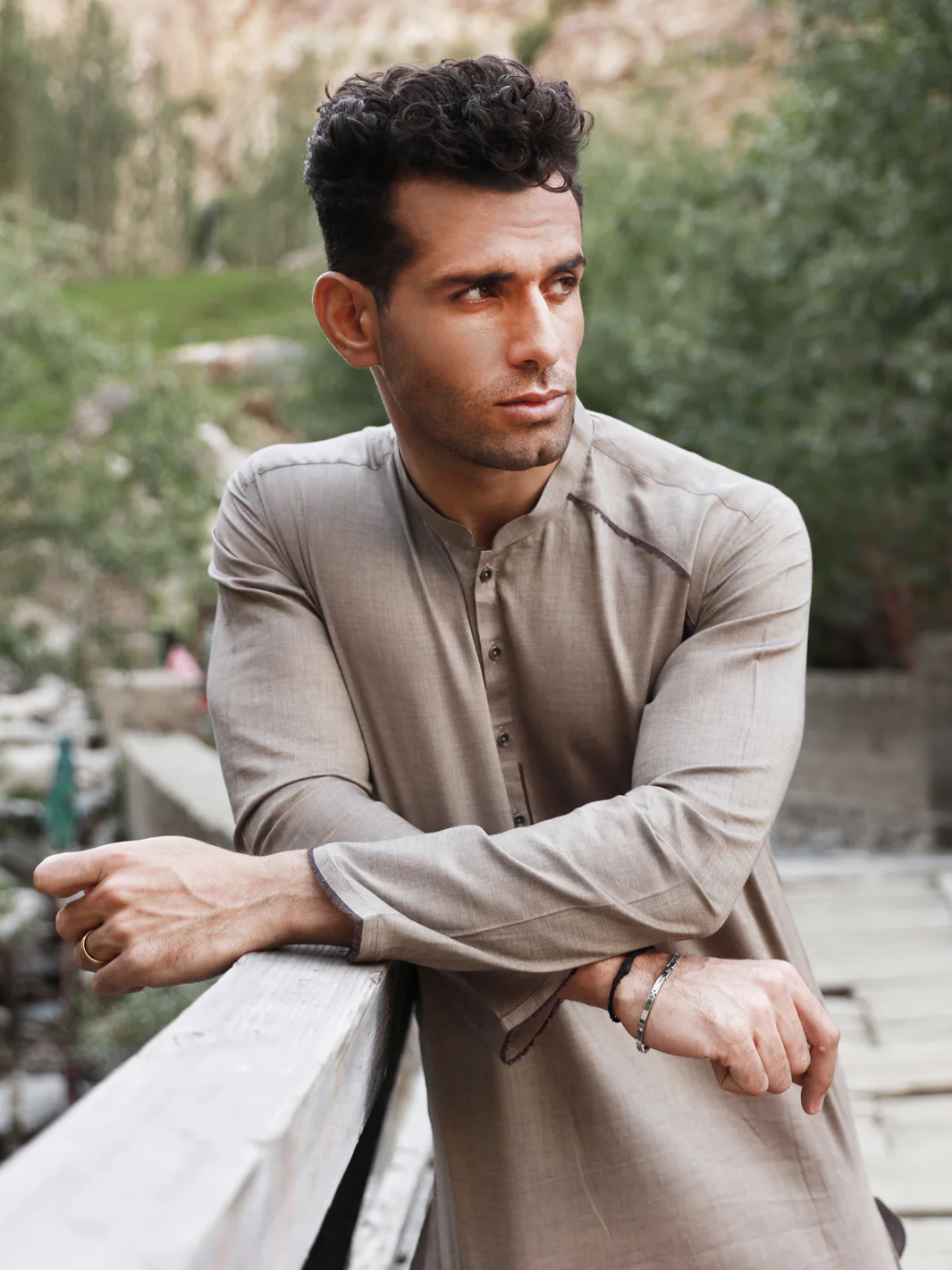 OLIVE KURTA | AL-K-1026/AM-924-1B - Image 3