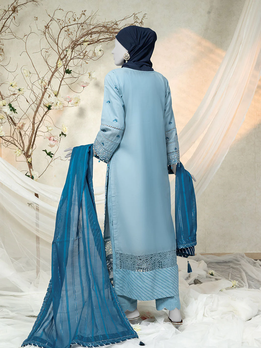 ICE BLUE 3PC STITCHED | PJPWS-990813 (PJPWS-240813) - Image 2