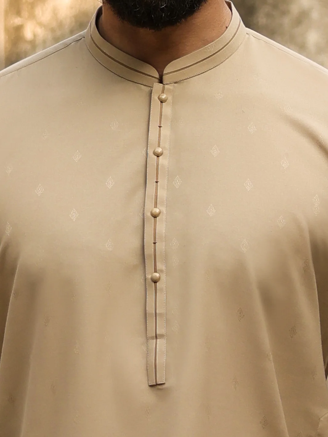 FAWN POLYESTER KURTA | AL-K-1303/AM-15107B - Image 4