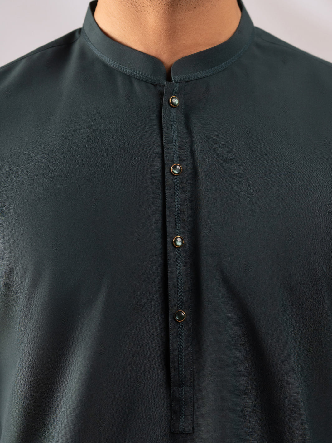 GREEN KURTA | AL-K-1305/AM-15107D - Image 4