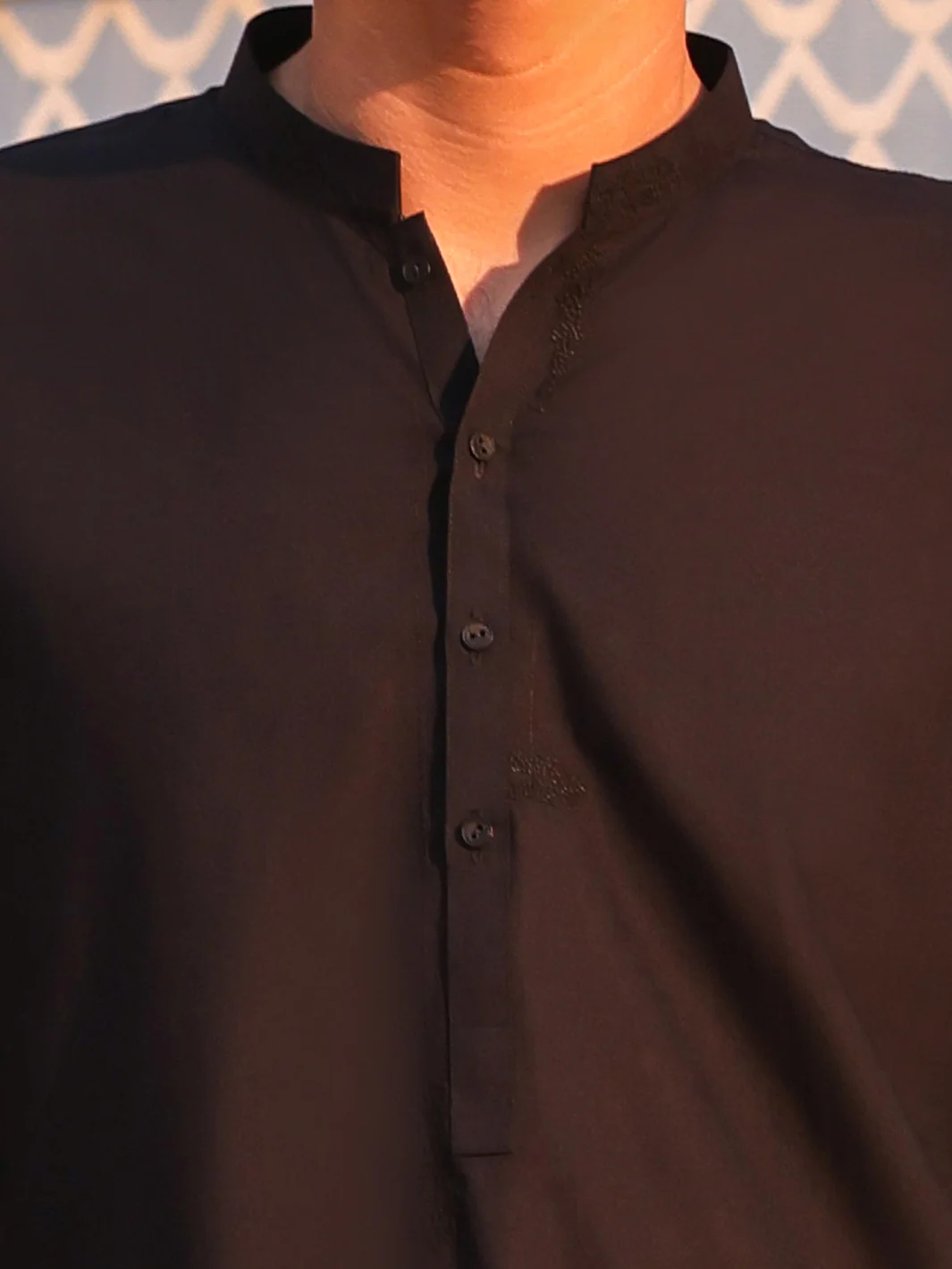 DARK BLUE KAMEEZ SHALWAR | AL-KS-3271/AM-6303B - Image 3