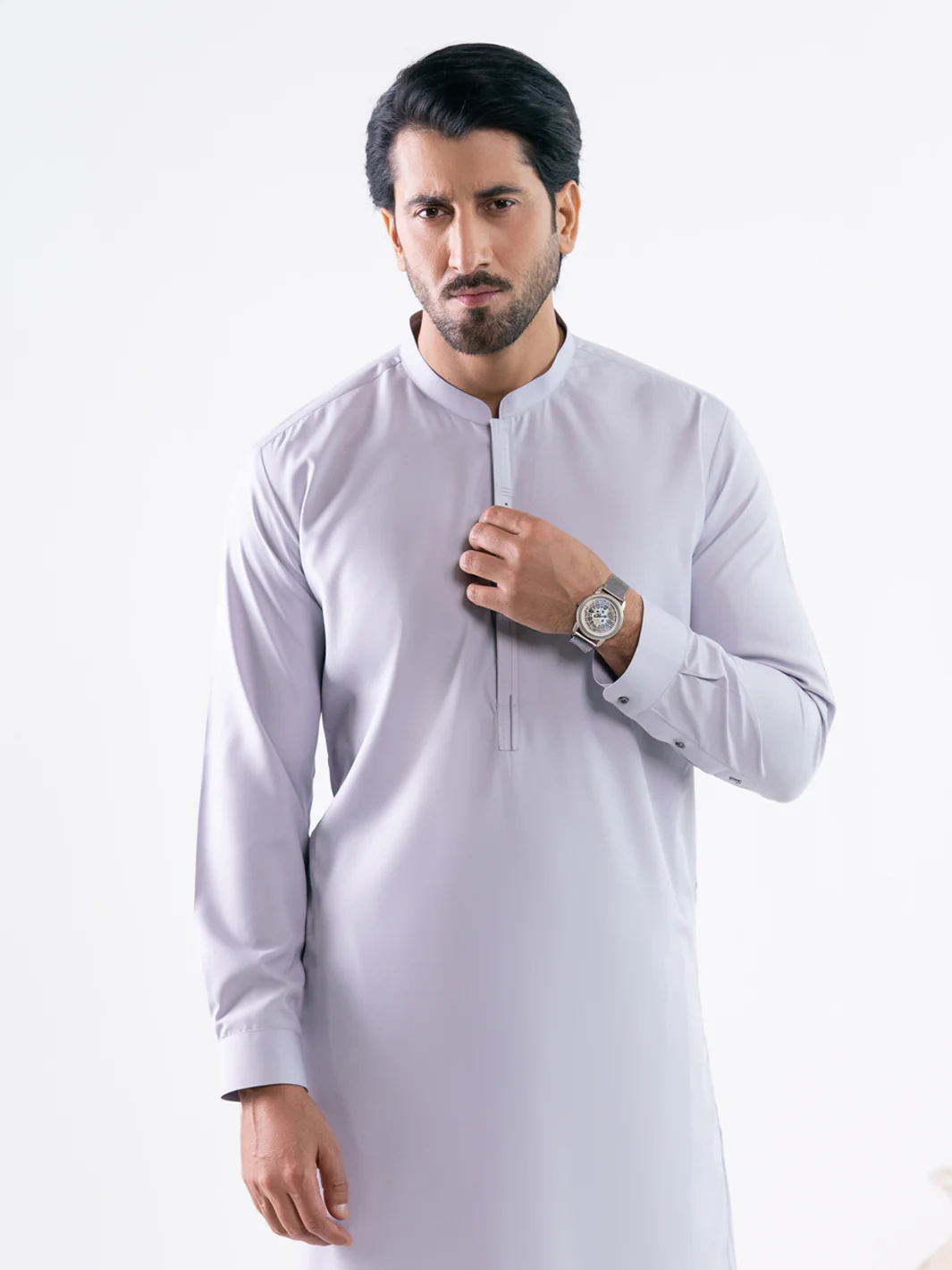 LILAC BLENDED KAMEEZ SHALWAR | AL-KS-3289/AM-6337C - Image 2