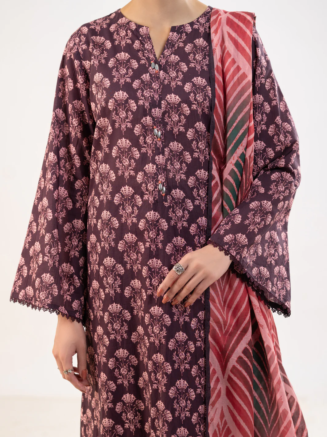 MAROON 3PC STITCHED | ALP-3PS-2319/S FB-2319A - Image 2