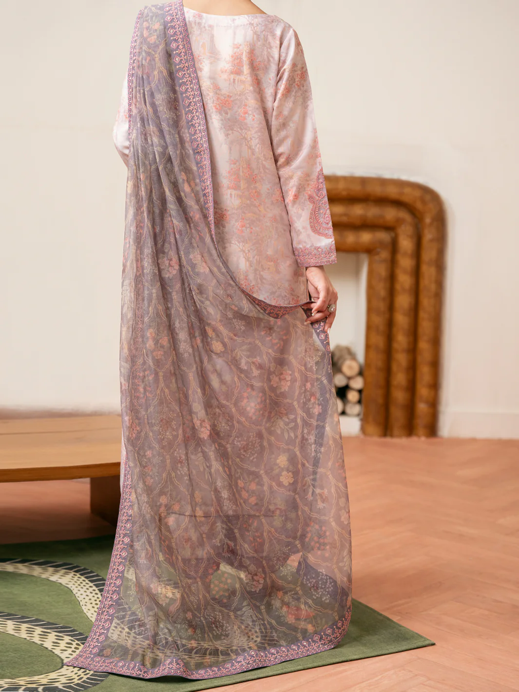LIGHT PINK 3PC STITCHED | ALP-3PS-2364/S FB-2364A - Image 3