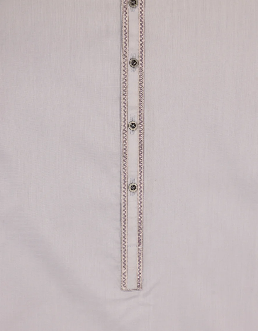 LILAC COTTON KURTA | JCK-A-42095/S26/JJ10828-SF - Image 3
