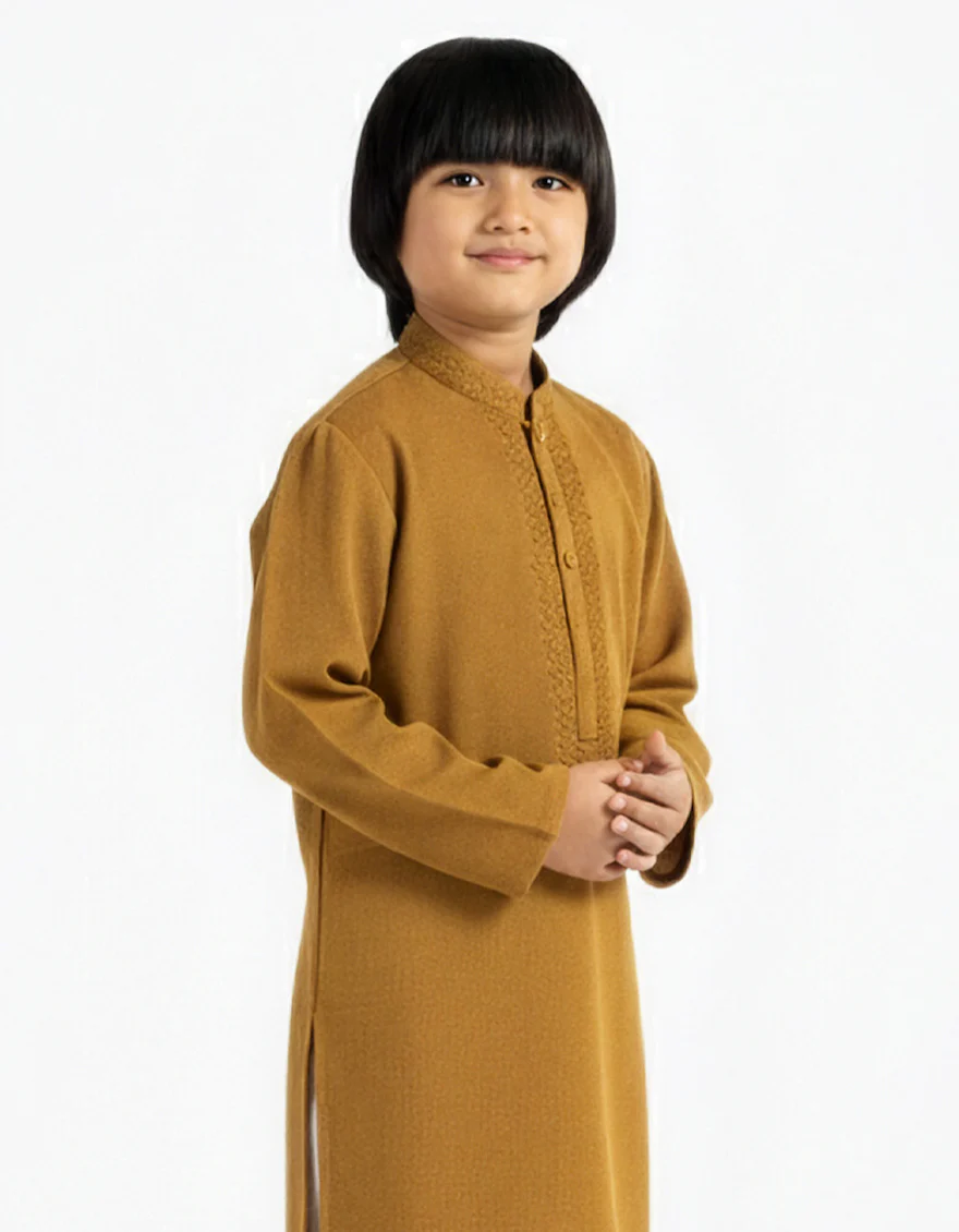 GOLDEN KURTA | JCK-A-50479/S26/JJ10244-SF - Image 2