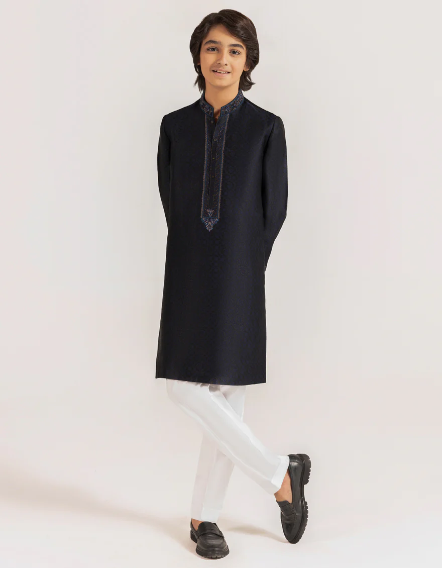 BLUE SPECIAL KURTA | JCK-SP-A-46981/S26/JJ1061-FL - Image 3